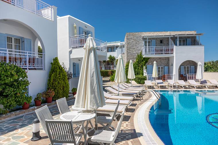 Hotel Katerina on Naxos Island Greece